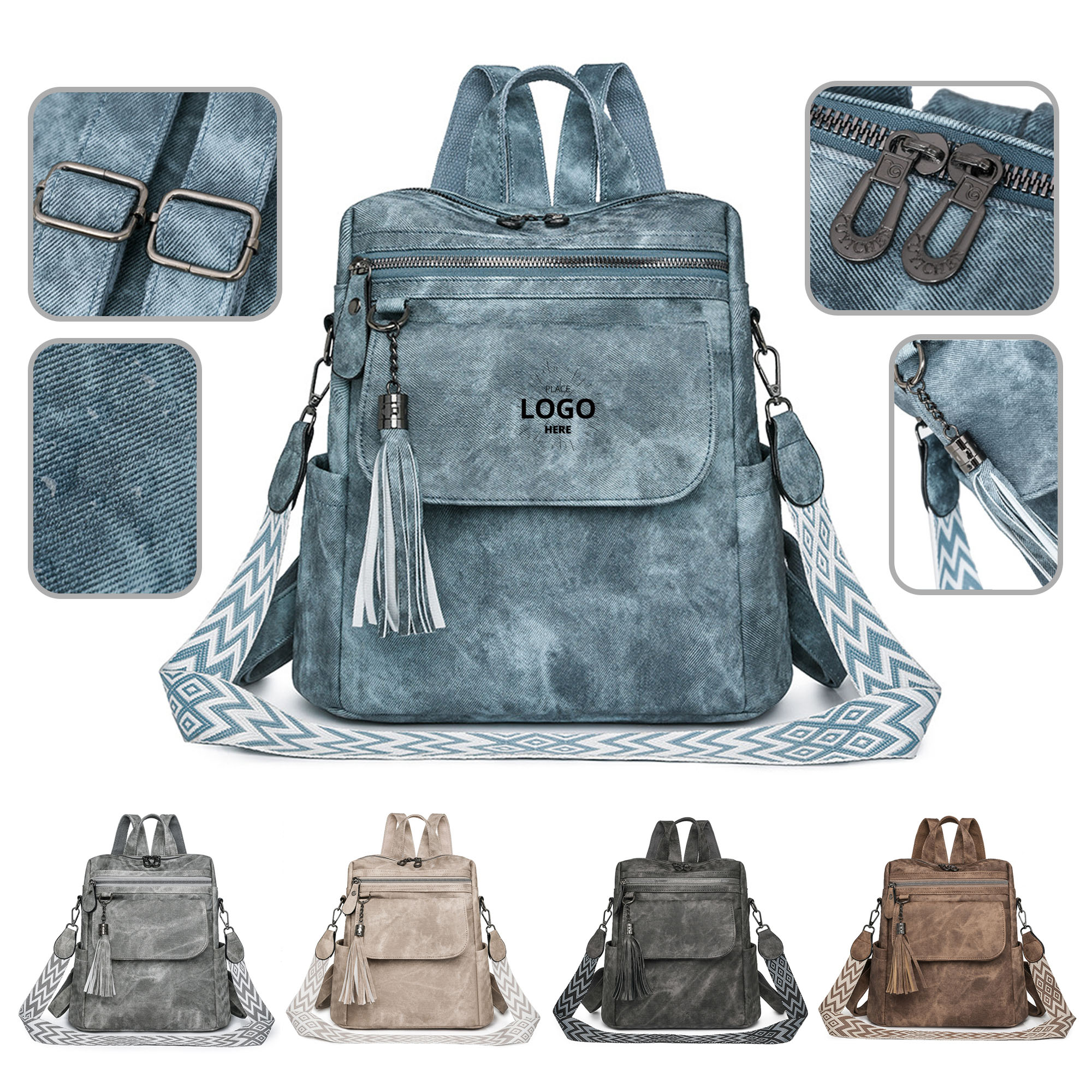 Stylish Women's Travel and Work Backpack 3
