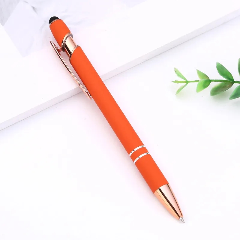 Ellipse Rose Gold Pen with Stylus 5