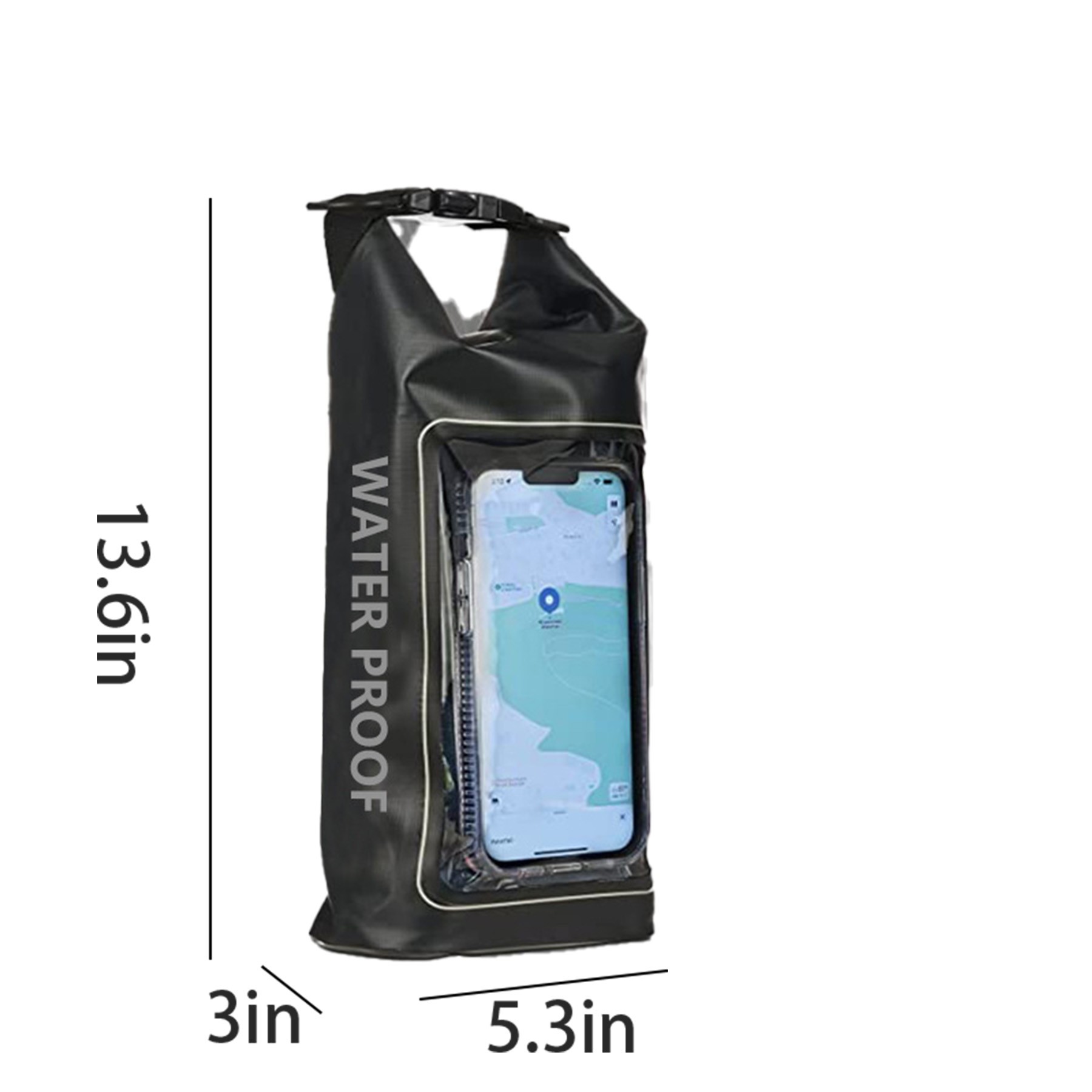 2L Roll Top Waterproof Backpack 13