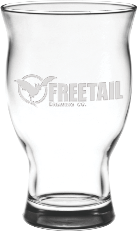 16.75 oz. Craft Beer Glass - Deep Etched 7