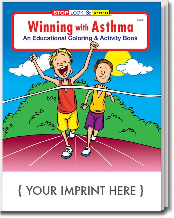 COLORING BOOK - Winning With Asthma Coloring & Activity Book 4