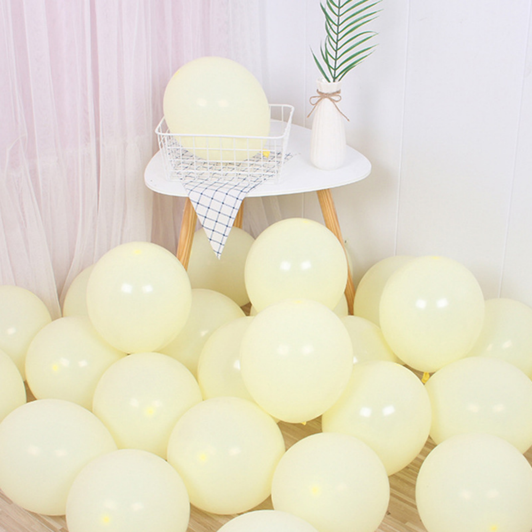 Pastel Colorful Latex Party Balloons 100 Pack 10 Inches 11