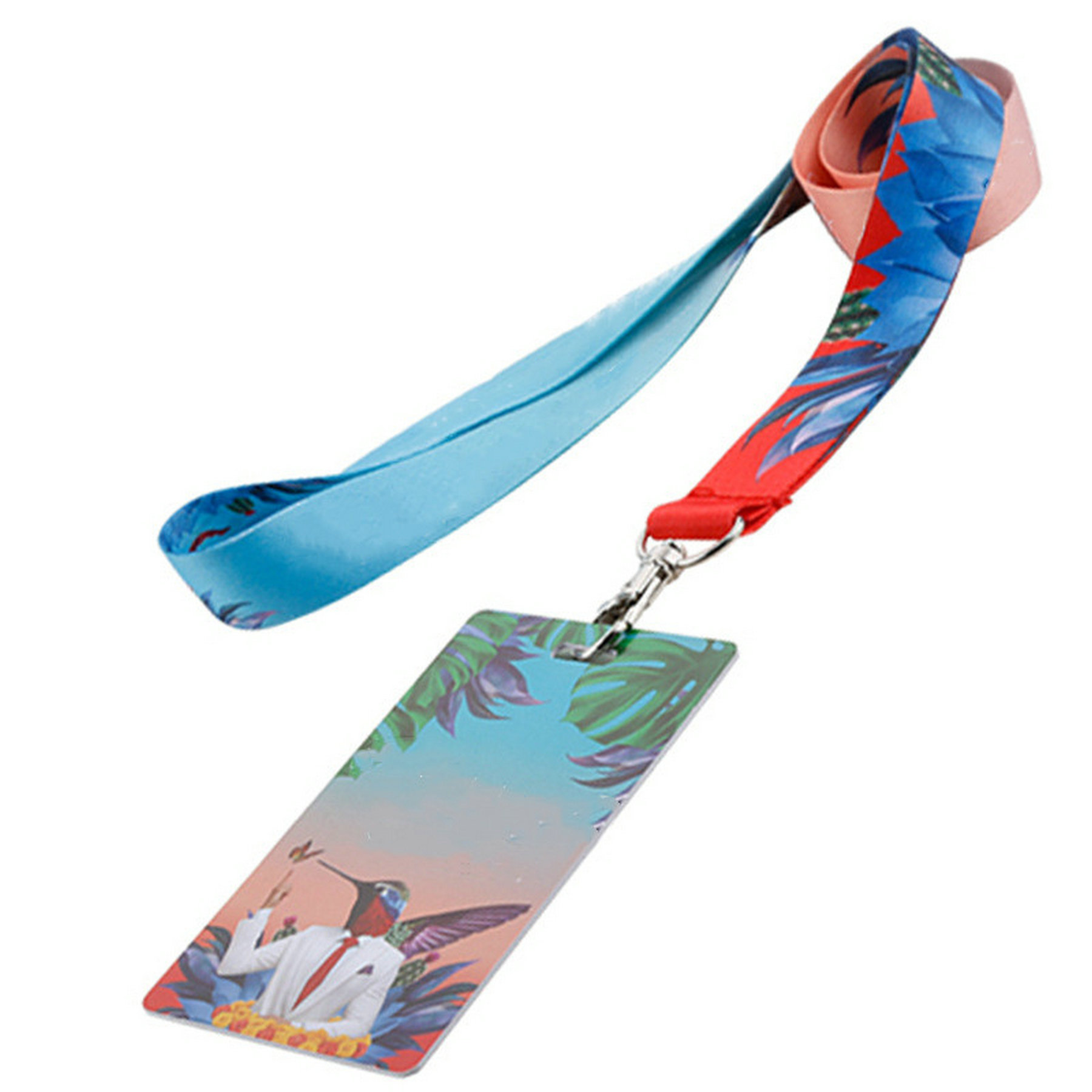 Polyester Lanyard with PVC Card 2
