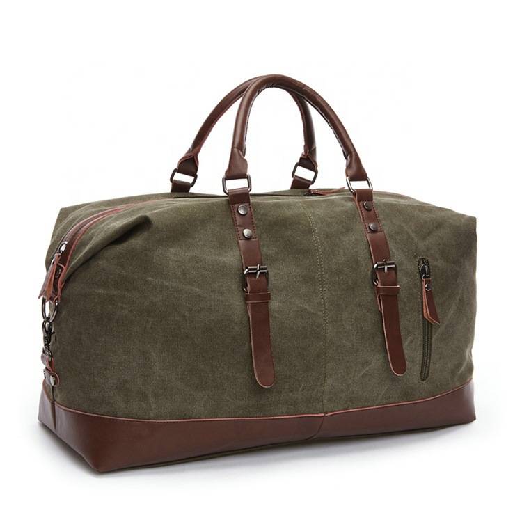 Canvas Travel Tote Duffel Bag 7