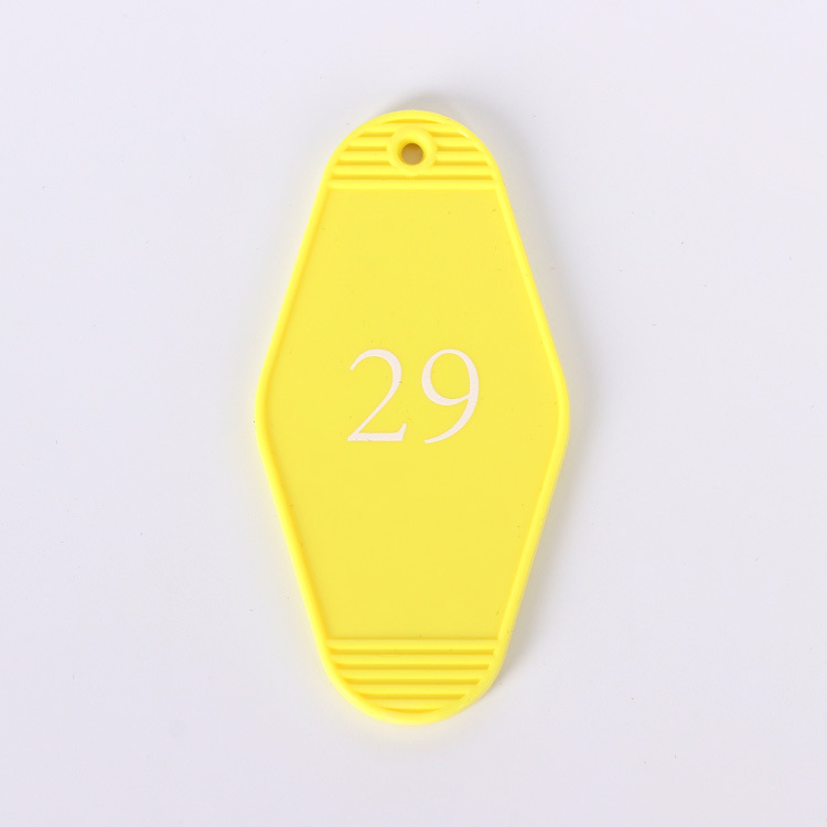 Motel Key Tag W/ Keyring 34