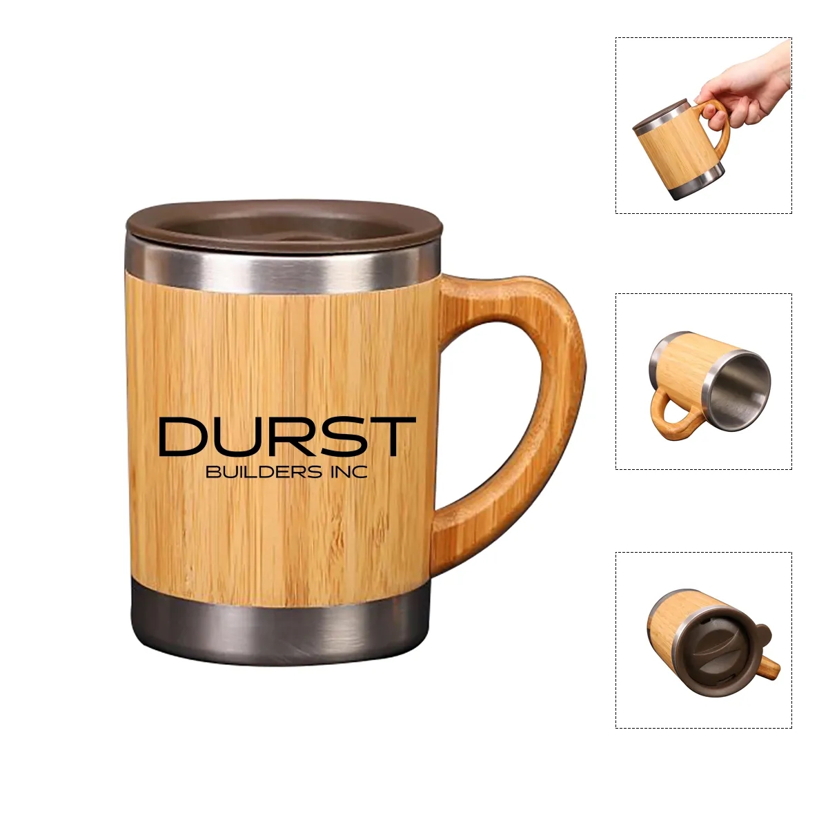 Double Wall Bamboo Mug 2