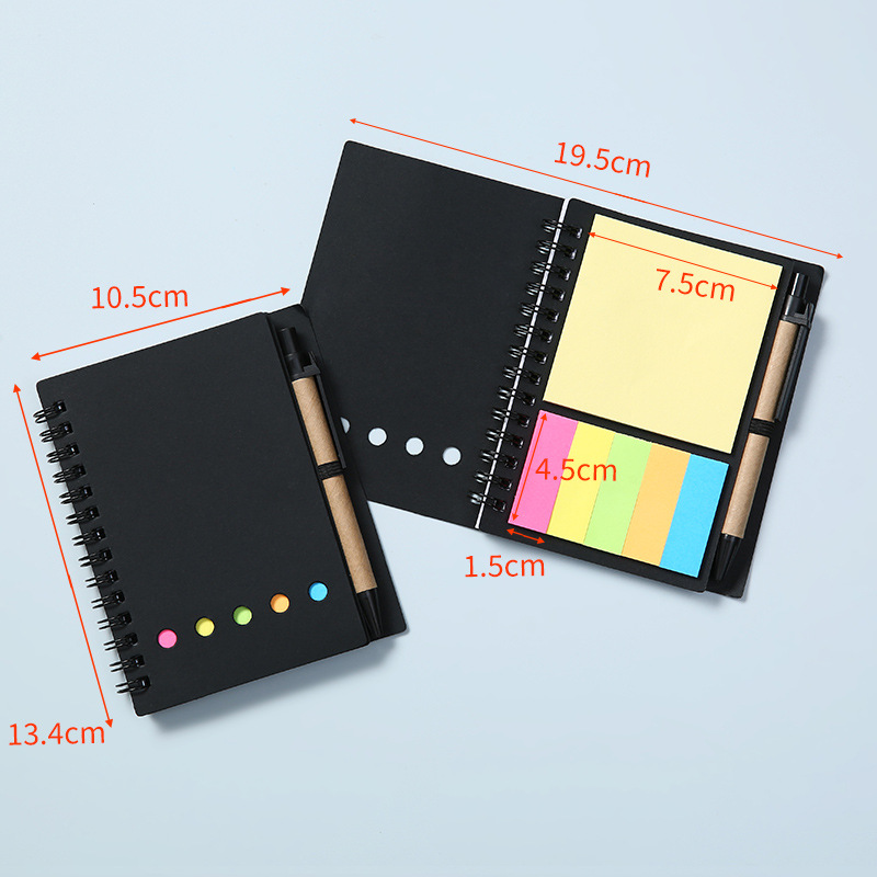 Mini Notebook W/ Pens & Sticky Notes 8