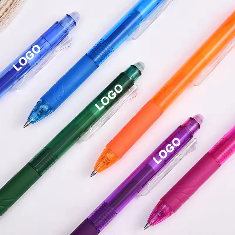 Erasable Refillable Retractable Gel Ink Pen 2