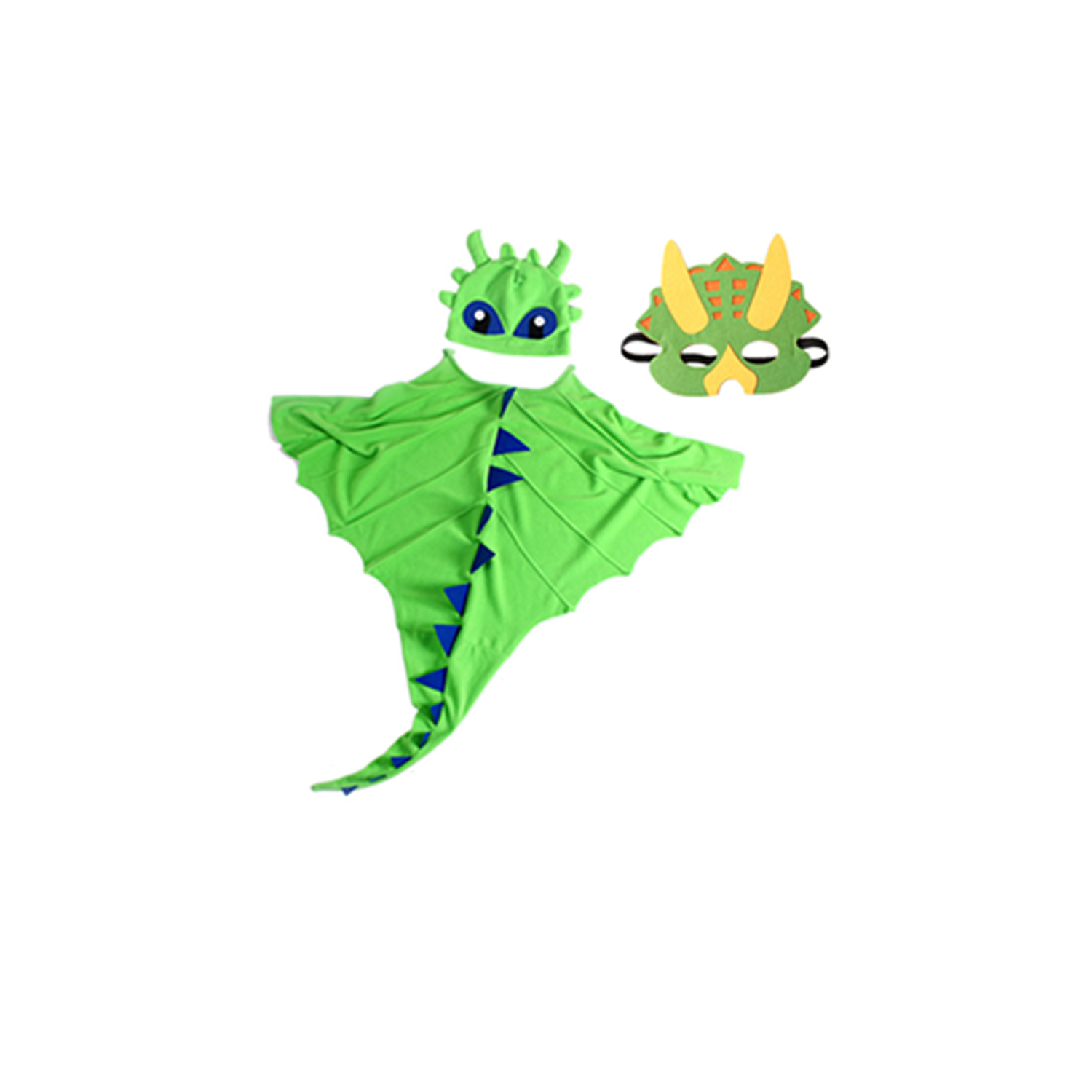 Children Dinosaur Cloak,Hat And Mask Set 6