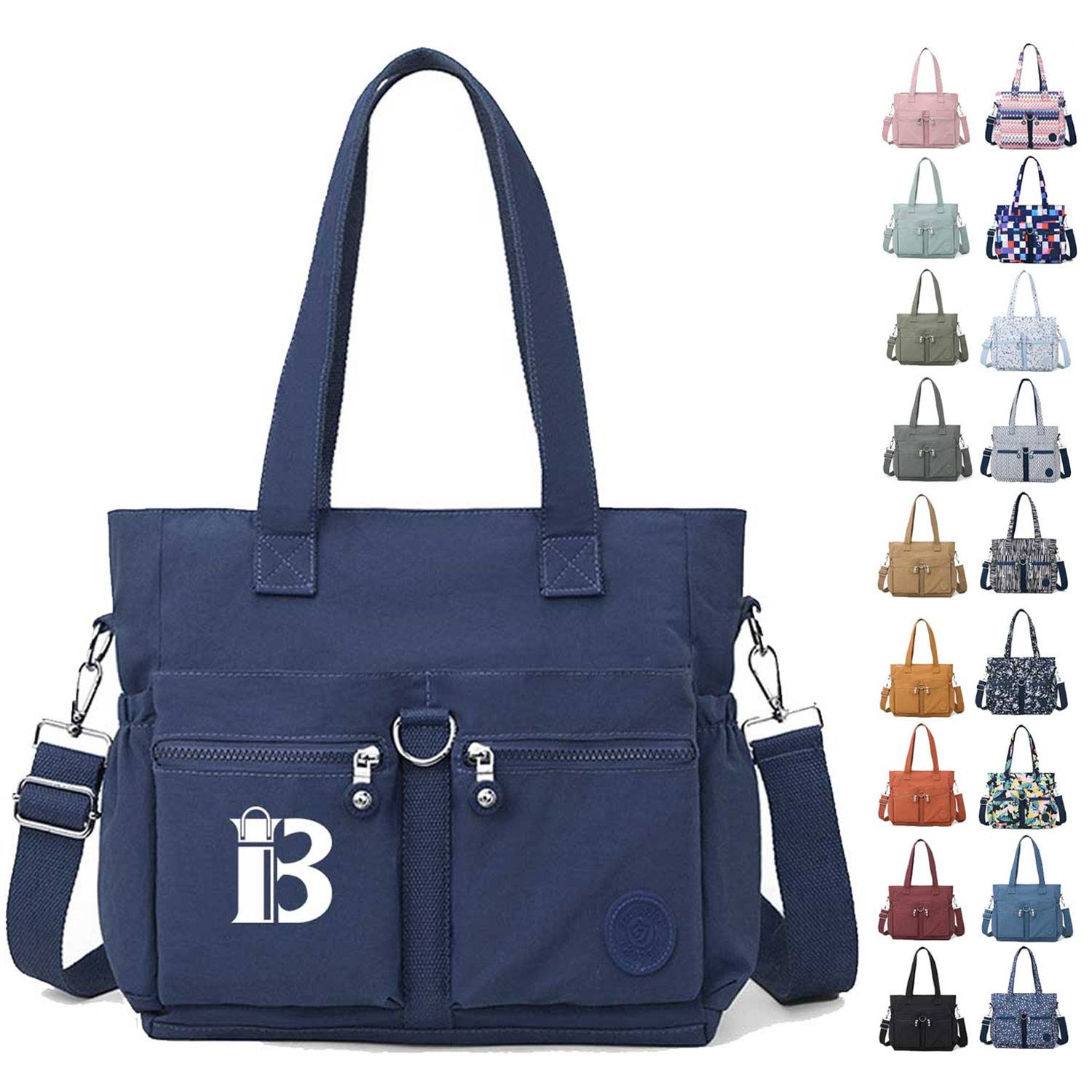 Trendy Nylon Tote - Women's Casual Crossbody Bag 5