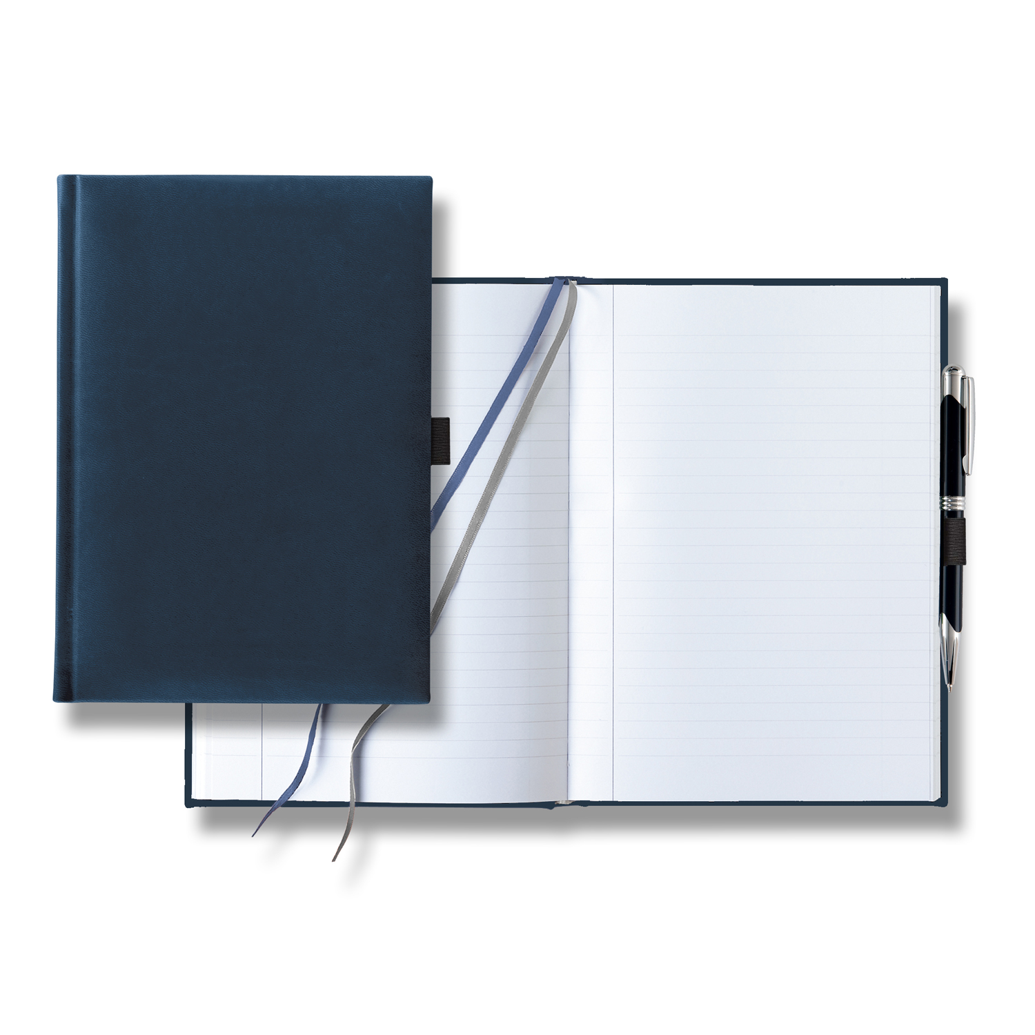Castelli Tucson  Grande Lined White Page Journal with Pen & Loop 8