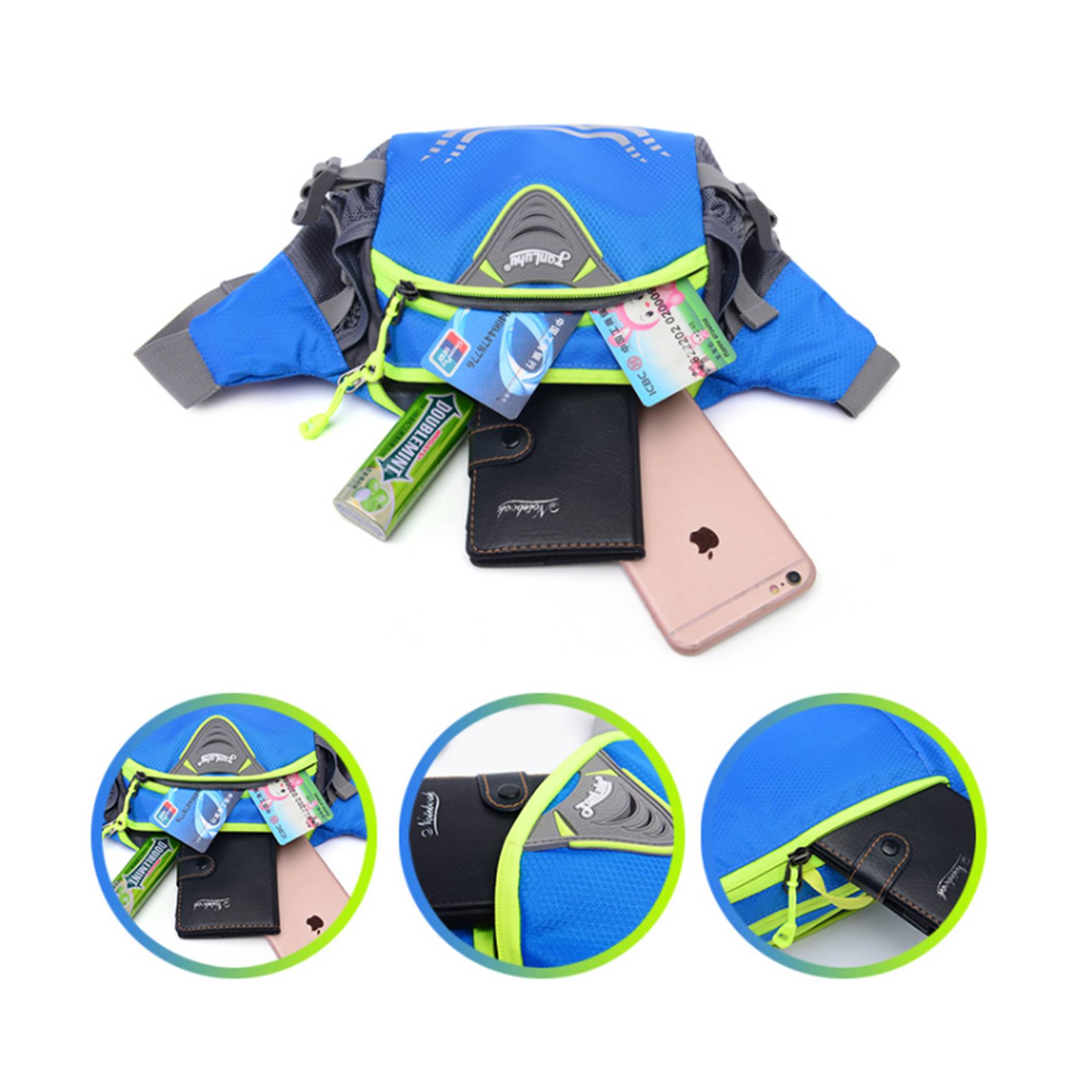 Leisure Sports Running Fanny Pack Chest Bag 6