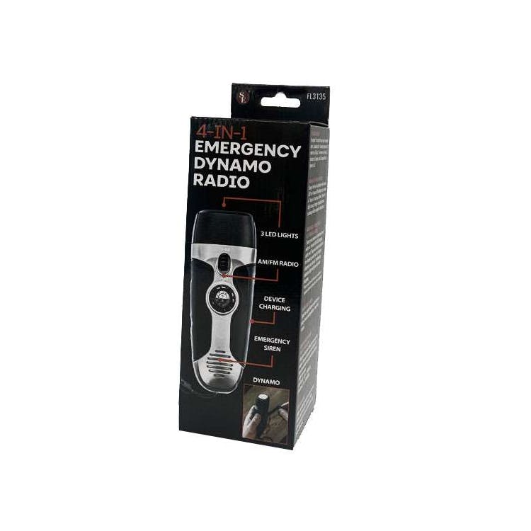 4-In-1 Emergency Dynamo Crank AM/FM Radio 1