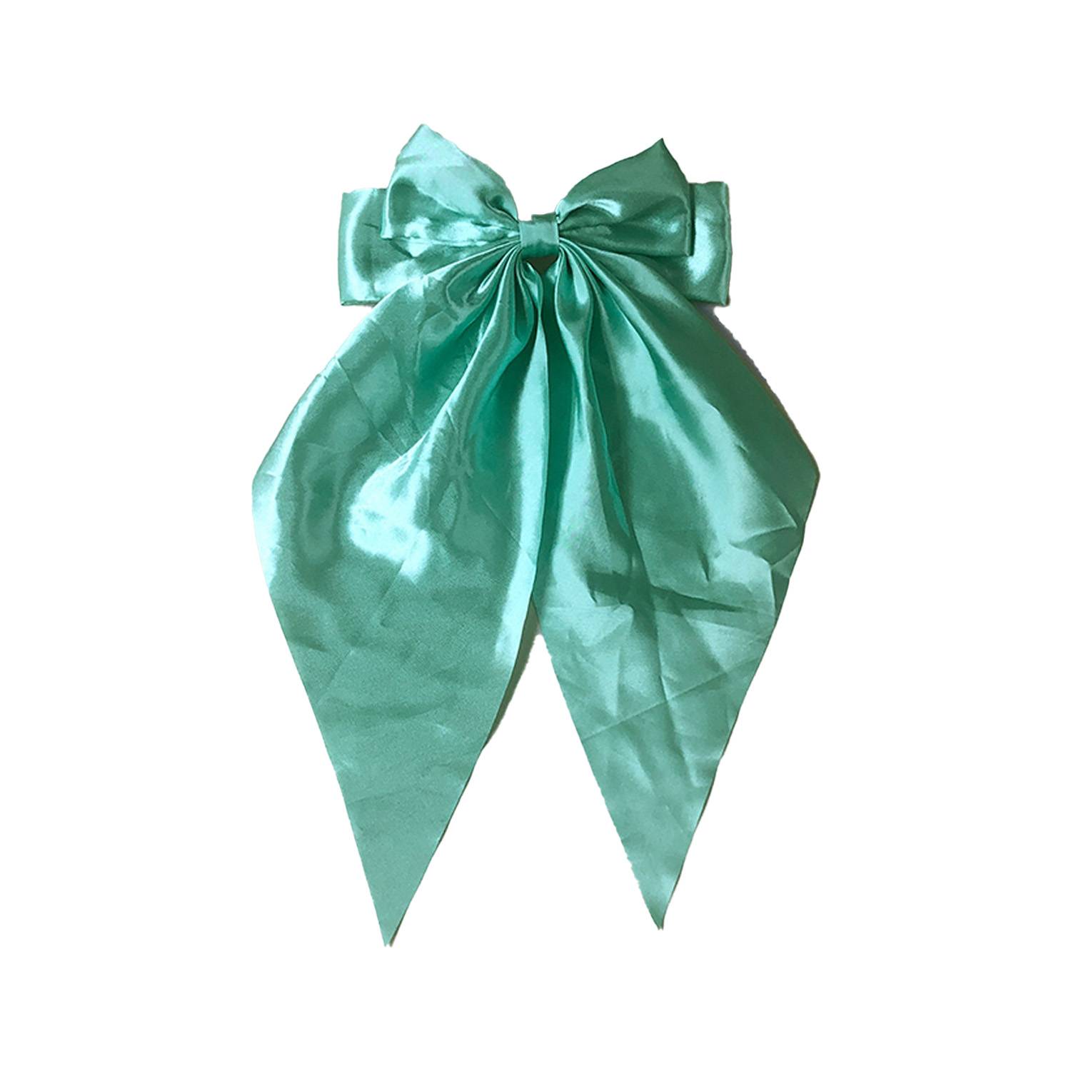 Women Long Bow Hair Clip 11
