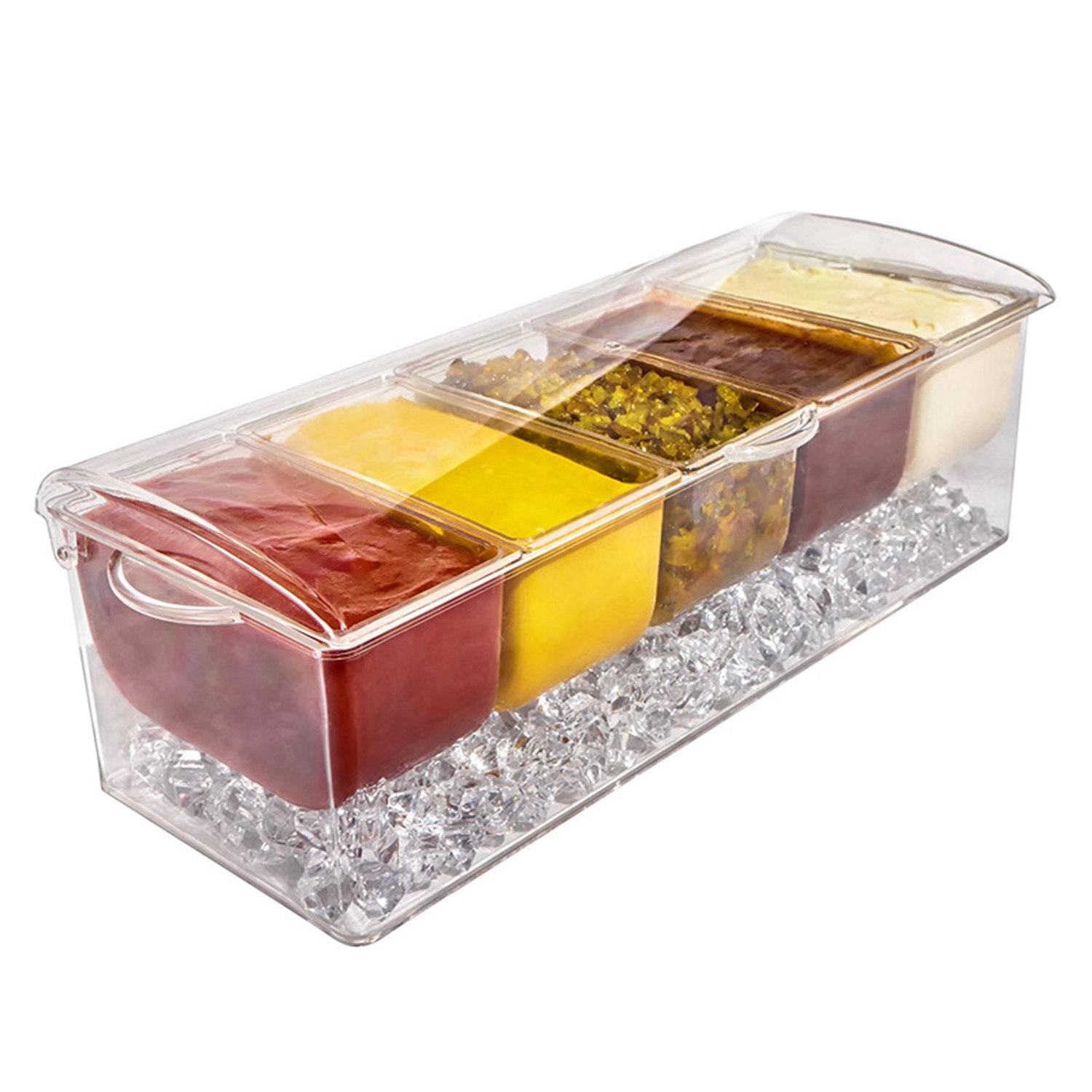 Transparent Dividable Fruit Tray Box 7