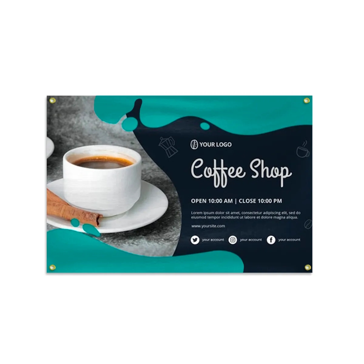 Digitally Printed Poster Paper Banner 12" x 18" 2