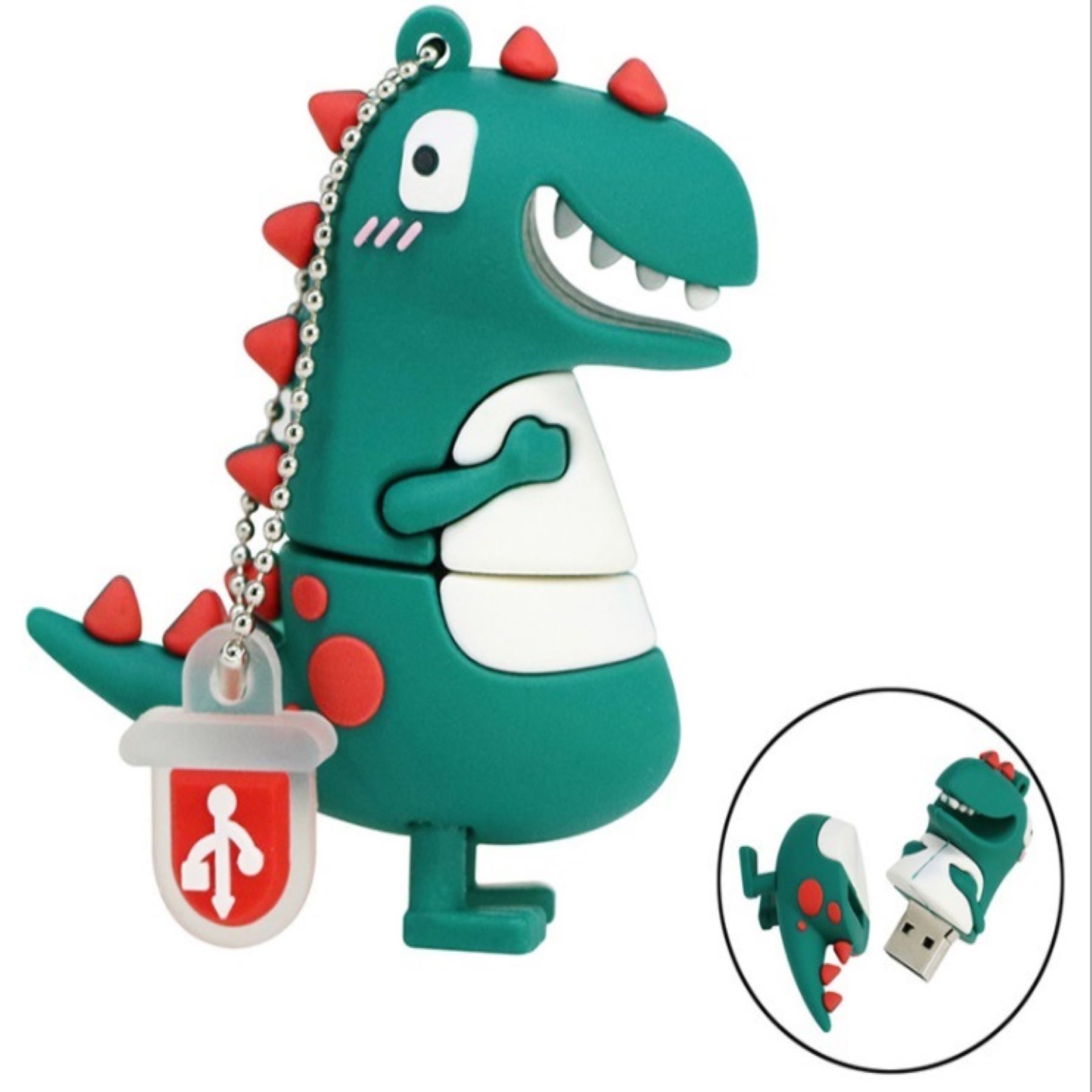 PVC Soft Plastic USB Flash Drives 2