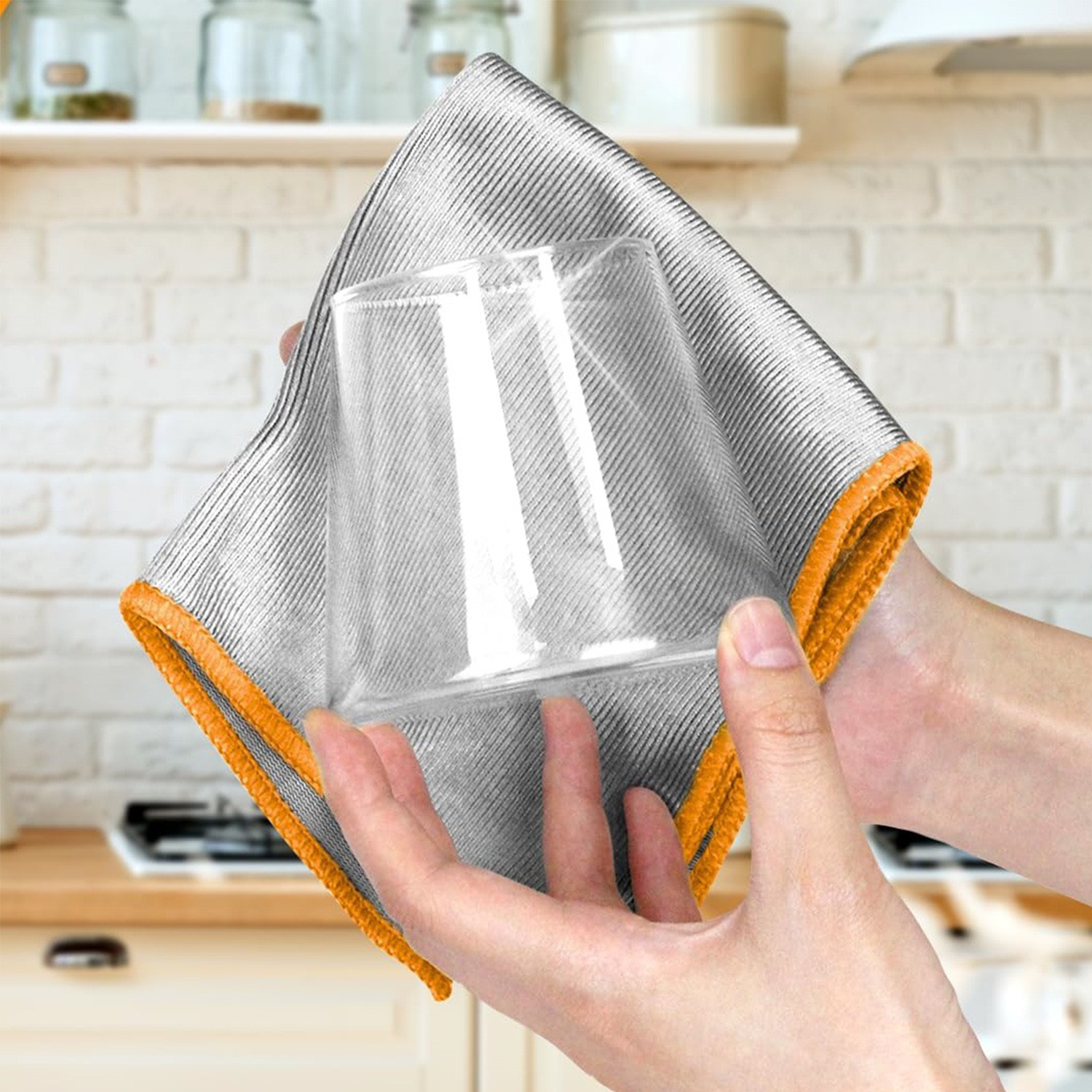 Microfiber Glass Cleaning Polishing Cloth 11