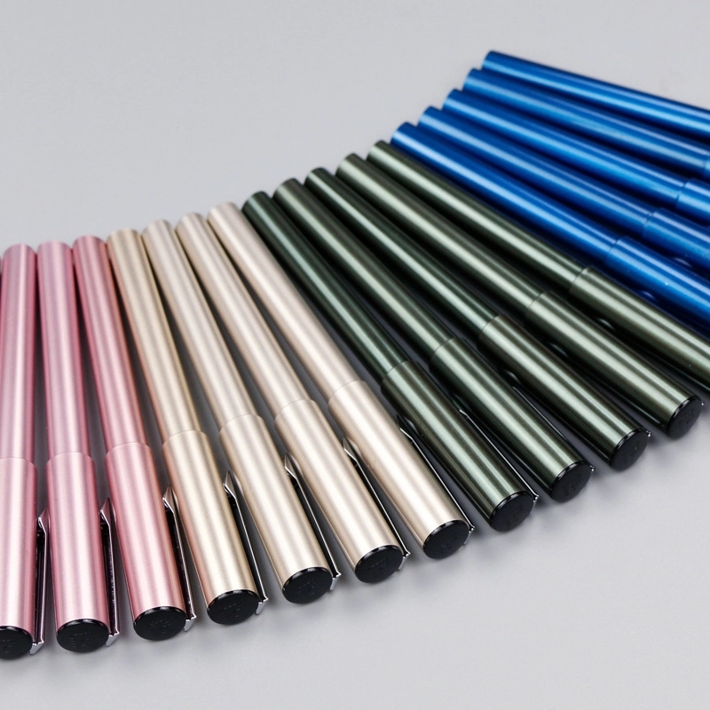 Custom ABS Materials Metallic Paint Ballpoint Pen 9