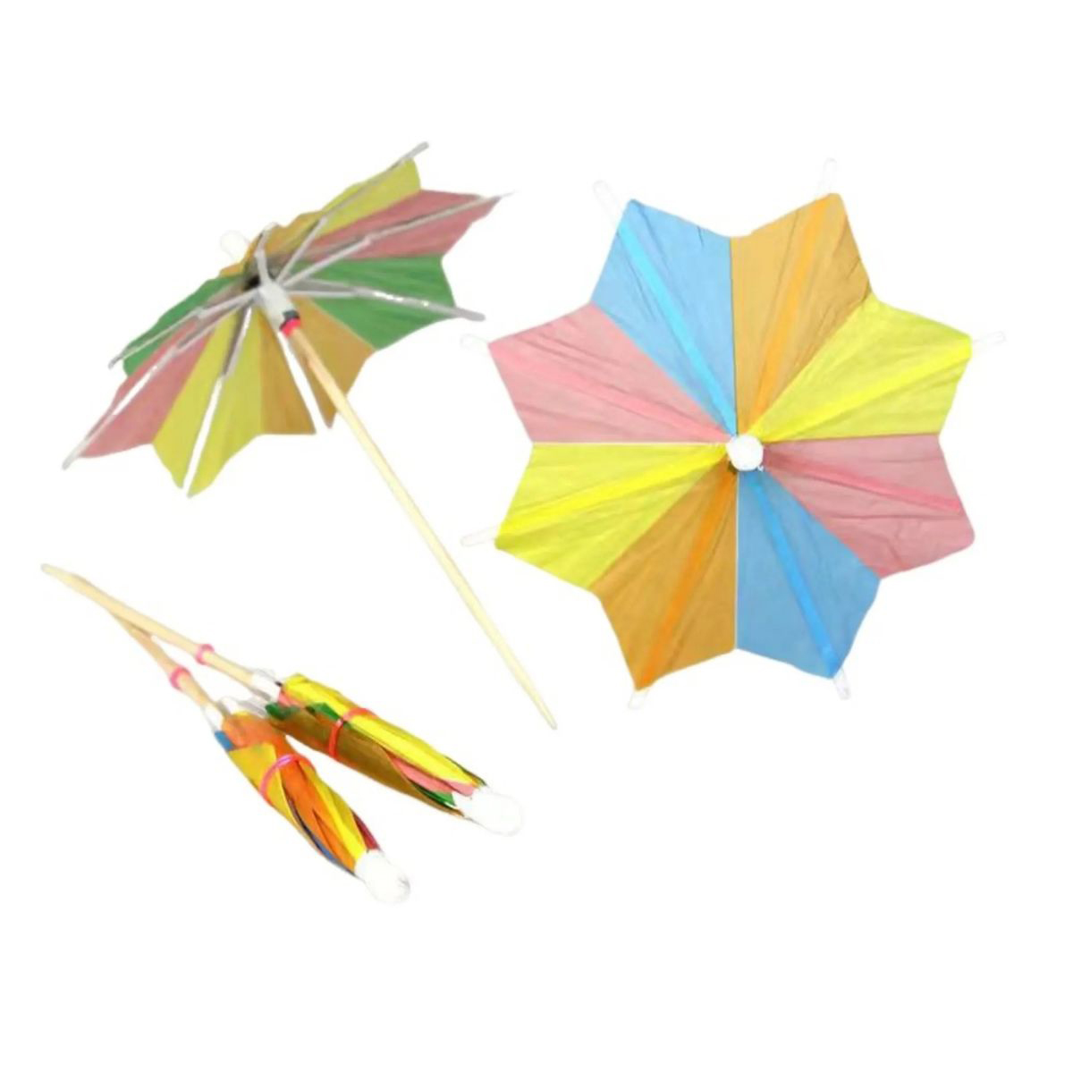 Paper Cocktail Umbrella Picks for Party Drinks 4
