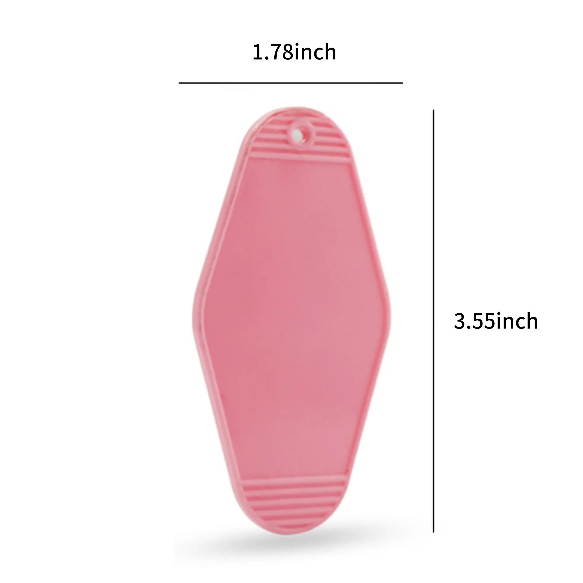 Motel Key Tag 3.54x1.77 Plastic 9