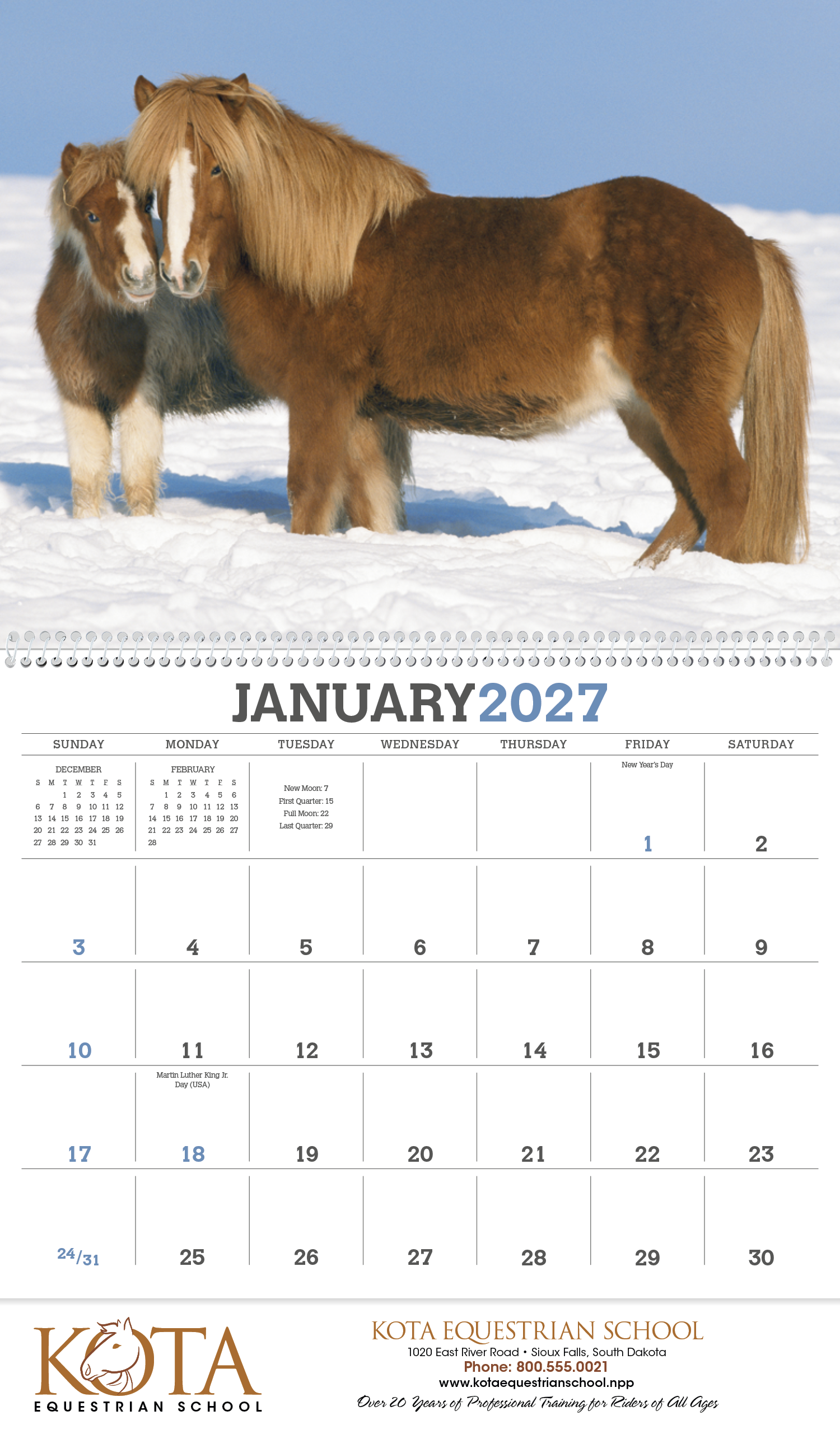 Triumph® Calendars Horses Calendar 40
