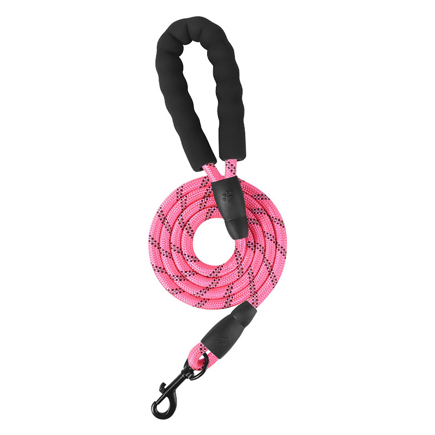 Dog Leash with Padded Handle & Reflective Threads 12