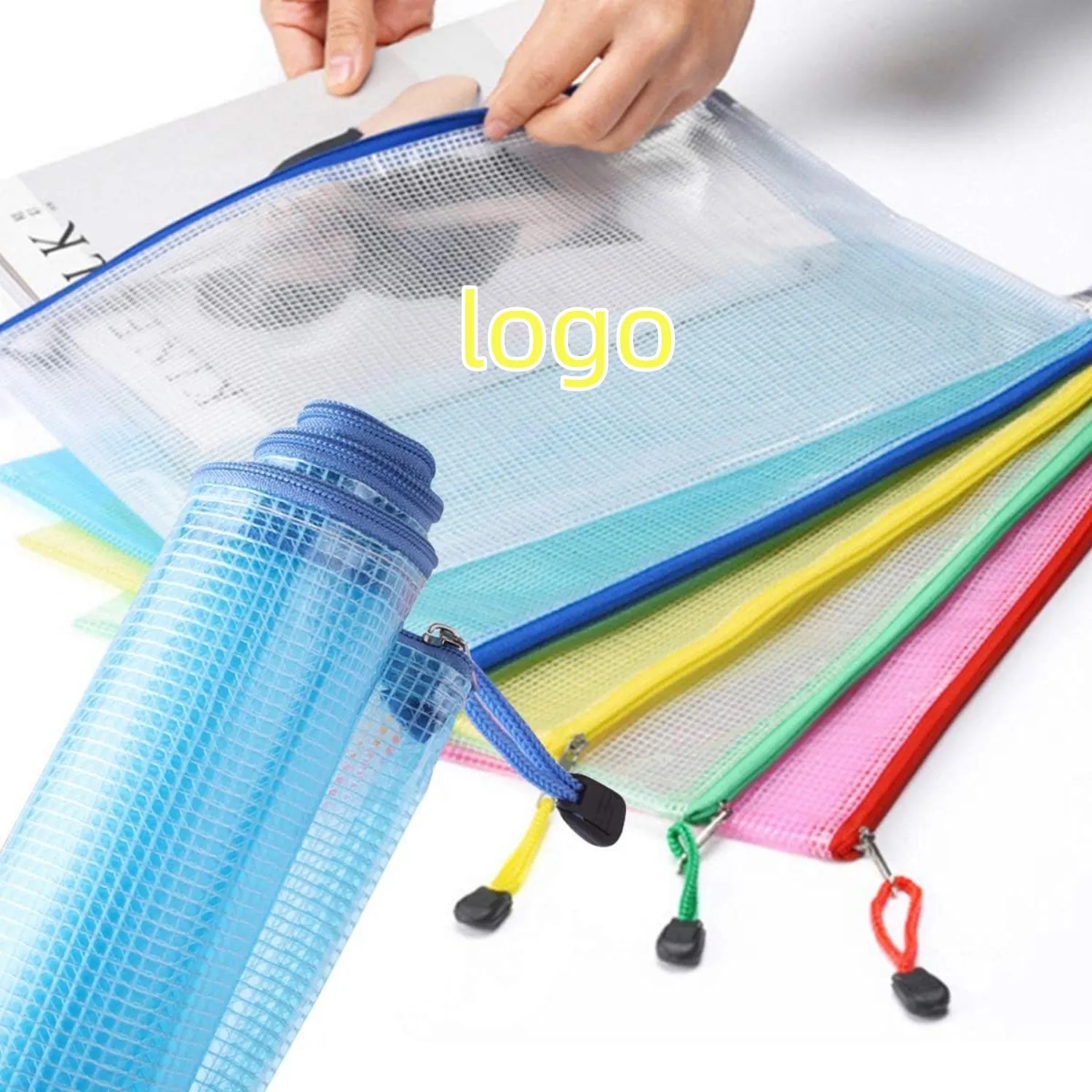 Waterproof Plastic Document File Bags 2