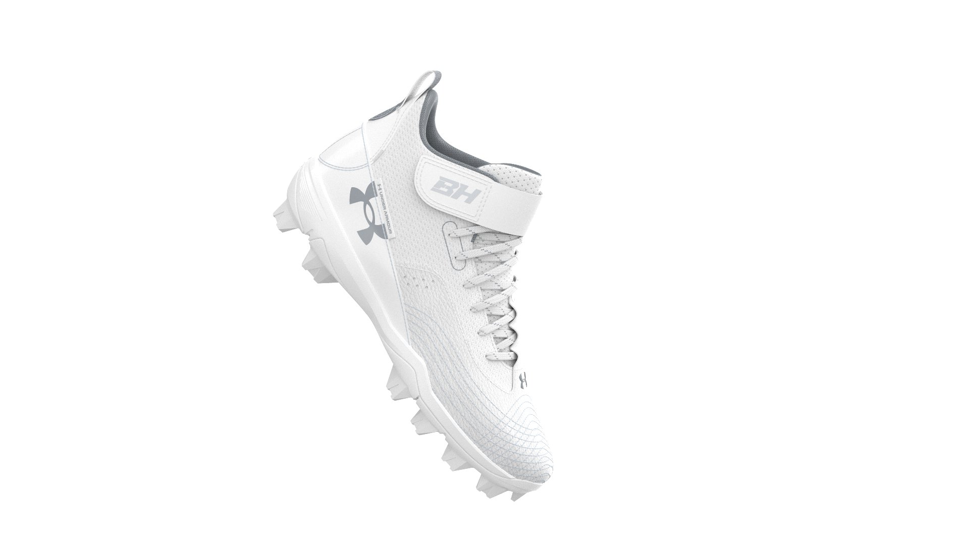 Boys' UA Harper 7 Mid RM Jr. Baseball Cleats 6