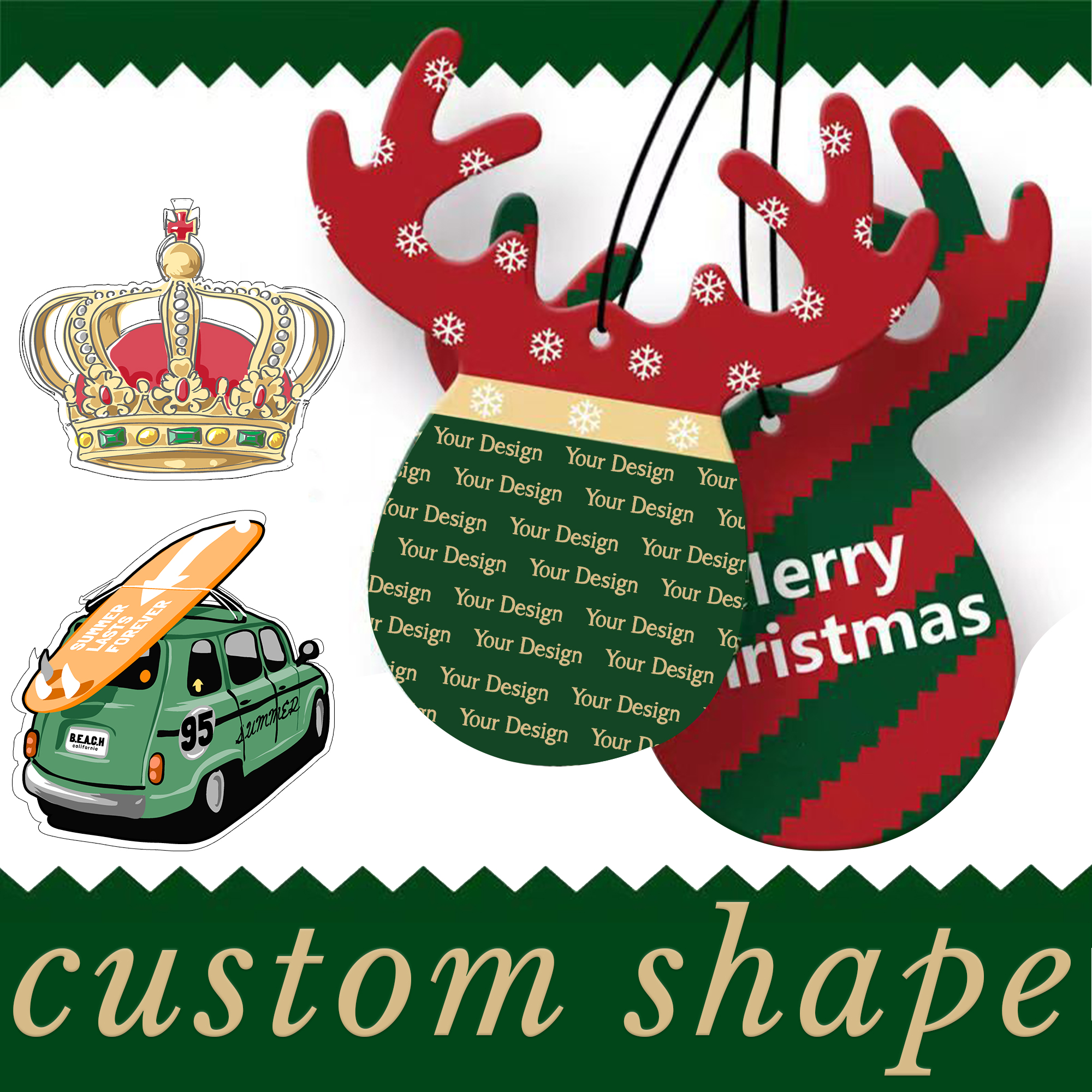 77 Scents Any Shape Fully Custom Air Freshener 5