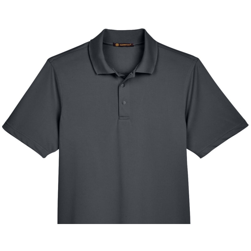 Harriton Men's Advantage Snag Protection Plus IL Snap Placket Polo 14