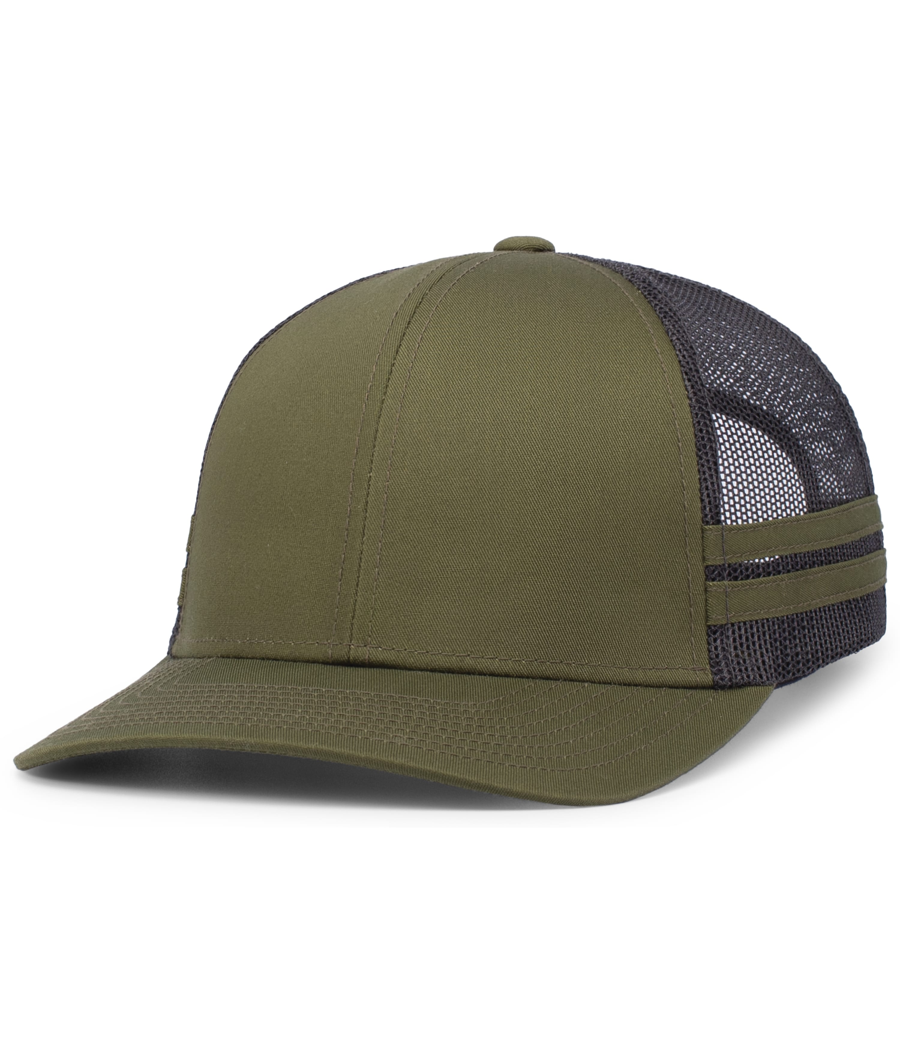 Low-Profile Stripe Trucker Cap 5