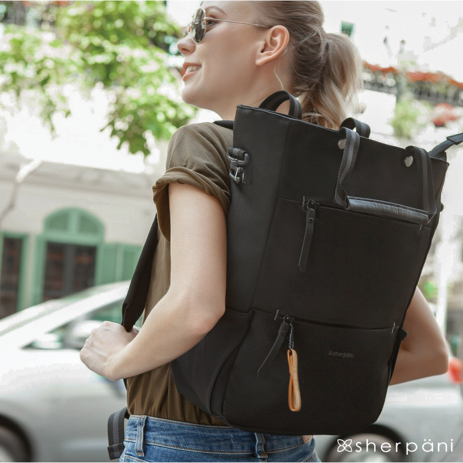 Sherpani Camden Hybrid Backpack 19