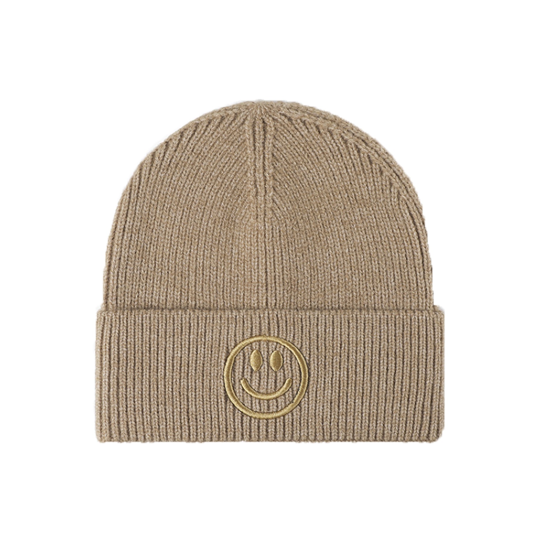 Smiley Face Knitted Beanie Hat 4