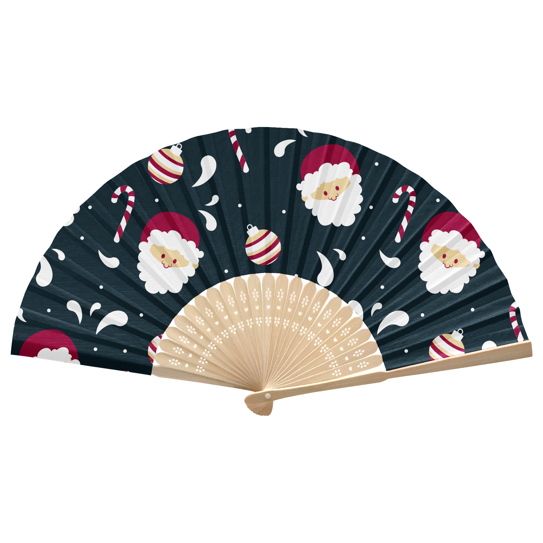 Foldable Bamboo Fan 19