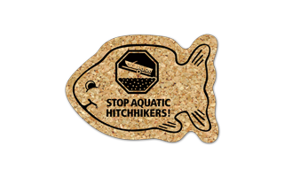 Fish Cork Coaster 4FH 4
