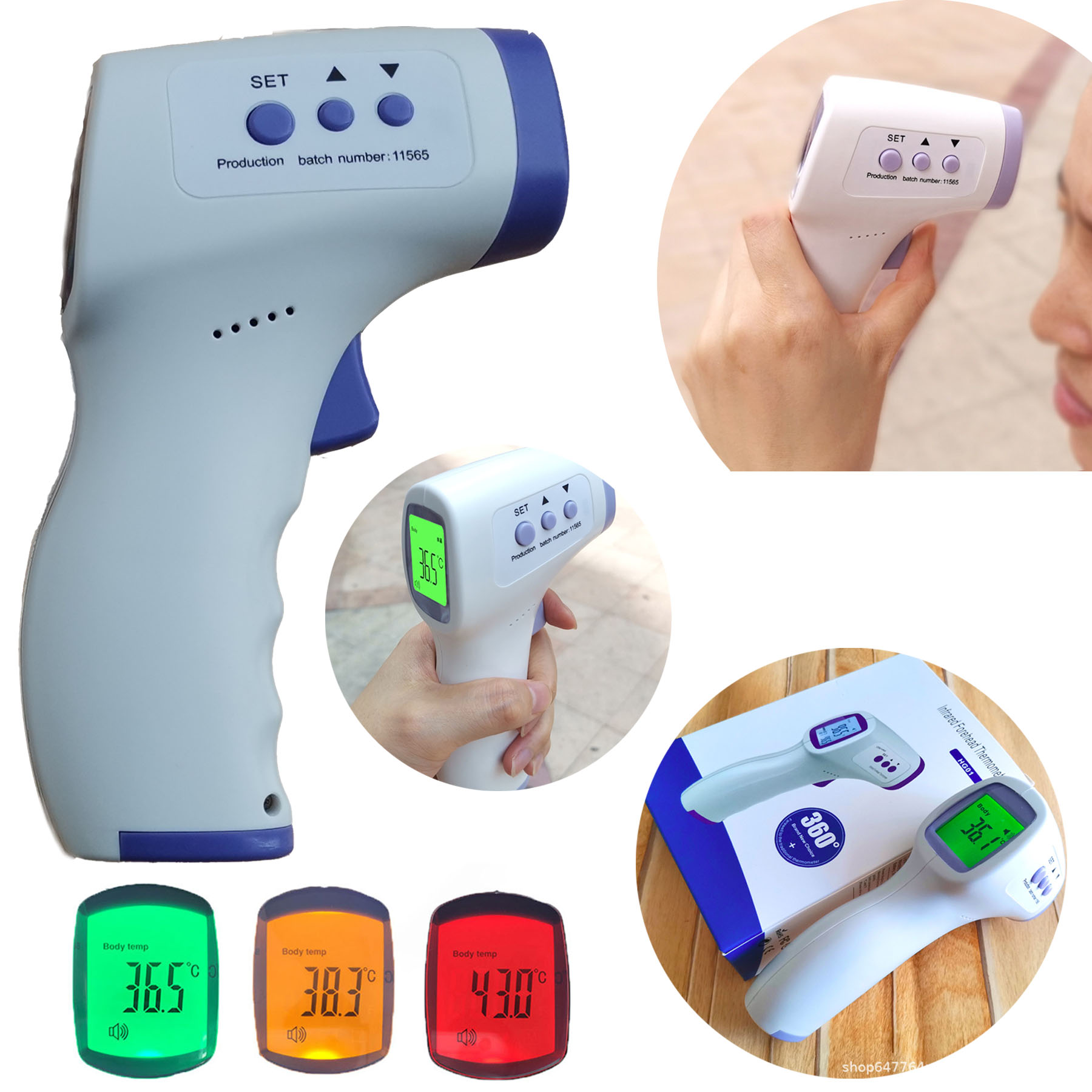 Infrared Forehead Thermometer 1