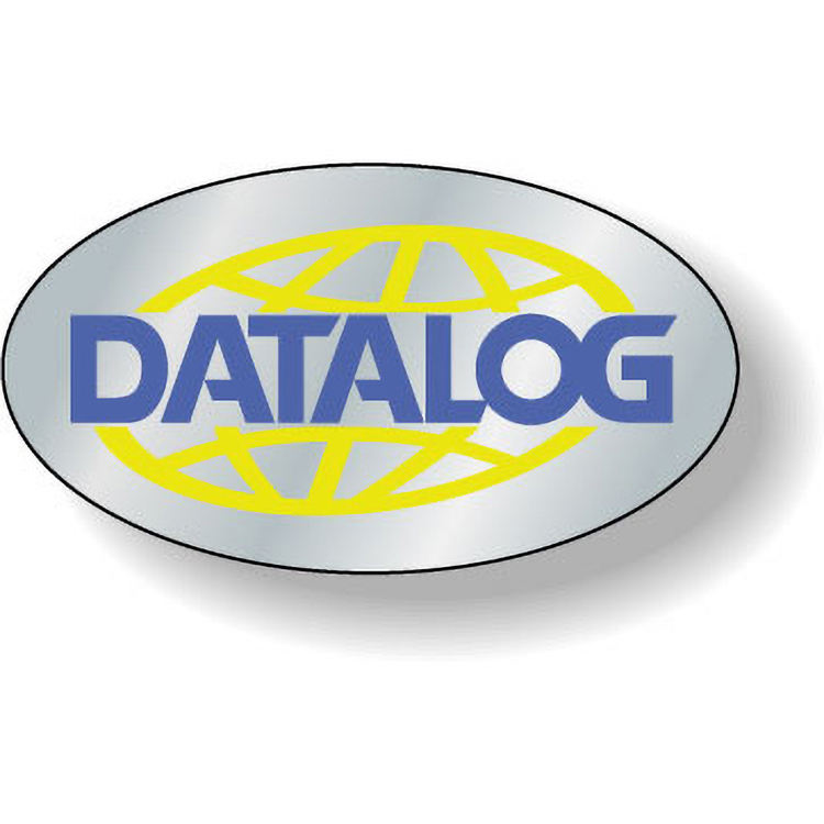 Bright Silver Foil Paper Roll Label Stock Oval (0.625"x1.125")