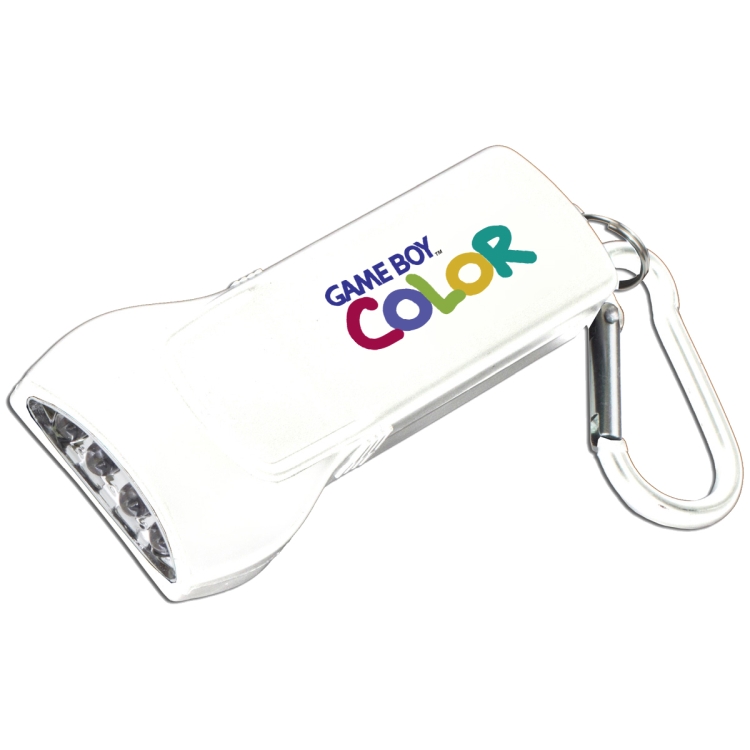 "Beamer" 4 LED Keyholder Keylite with Carabiner Clip (Photoimage Full Color) 10