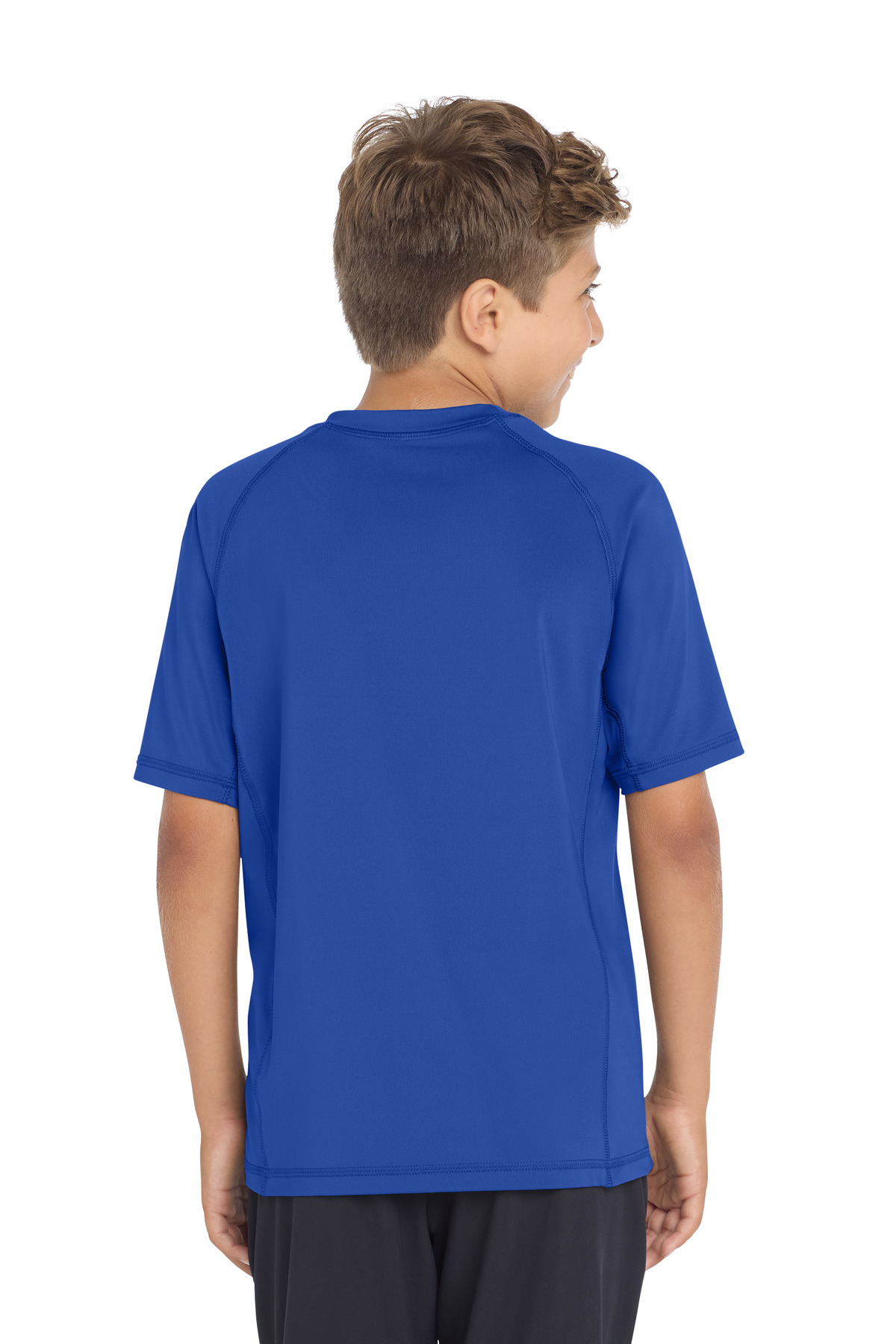 Sport-Tek Youth Rashguard Tee. YST470 15
