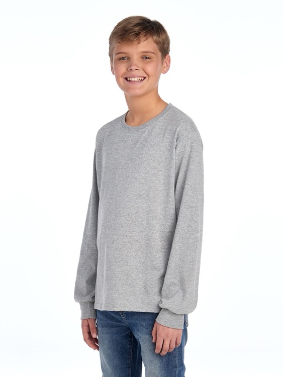 JERZEES DRI-POWER® Youth Long-Sleeve T-Shirt 25