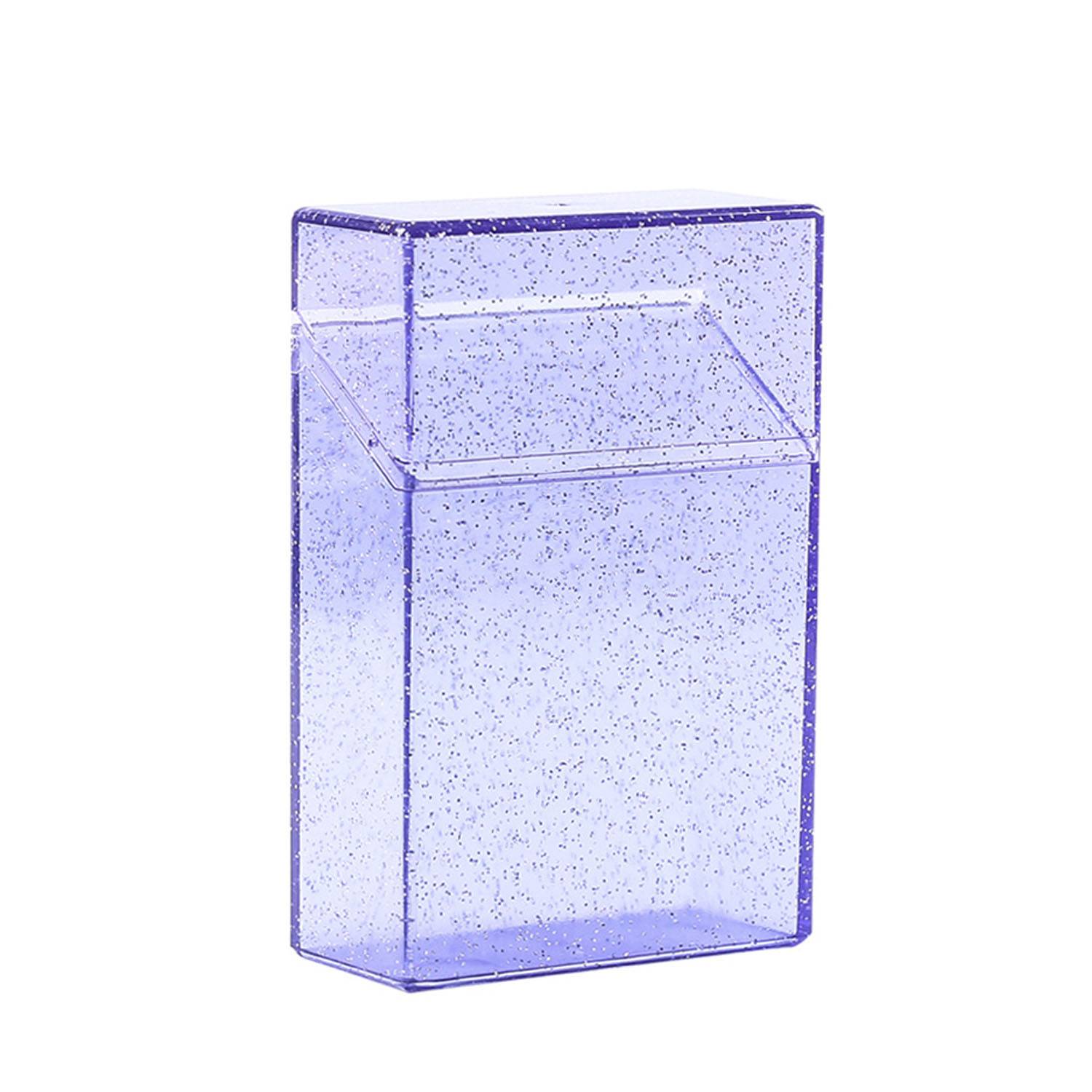 Portable Plastic Transparent Thin Cigarette Storage Case 6