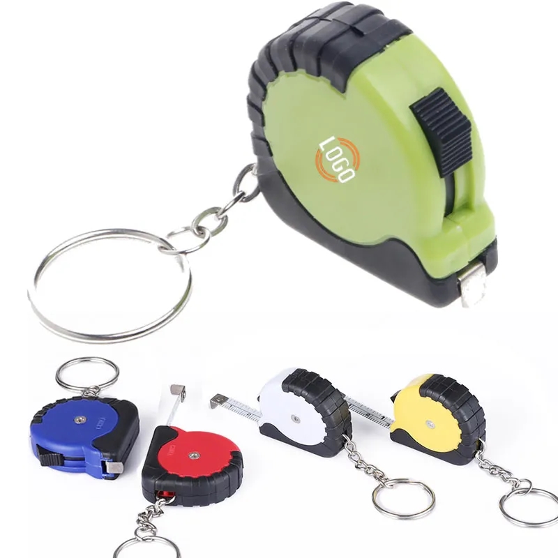 Custom Mini Grip Tape Measure Keychain 2