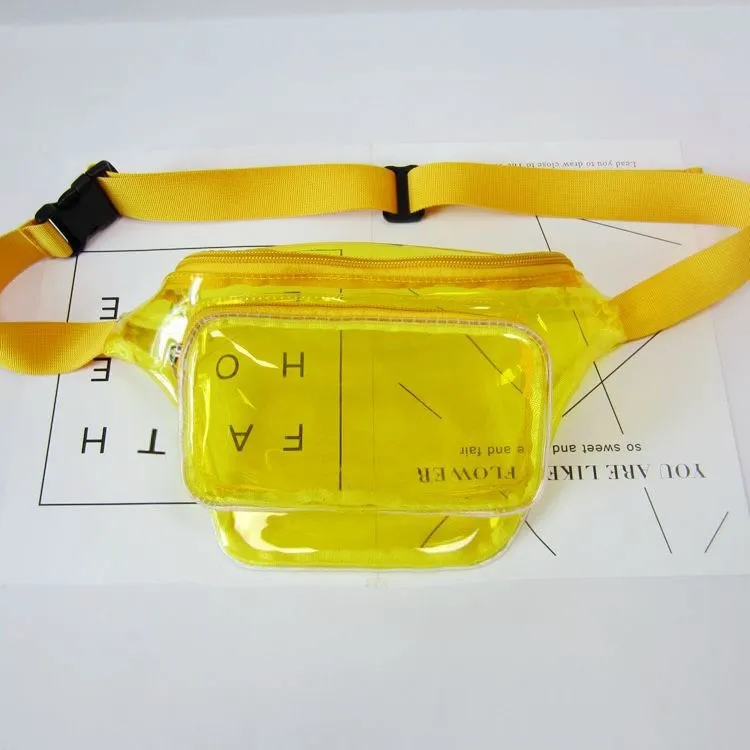 Waterproof Clear PVC Fanny Pack Bag 2