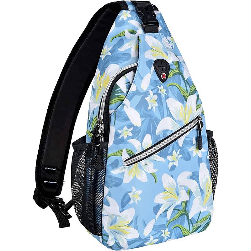 Women's Polyester Full Color Printing Crossbody Chest Bag 5
