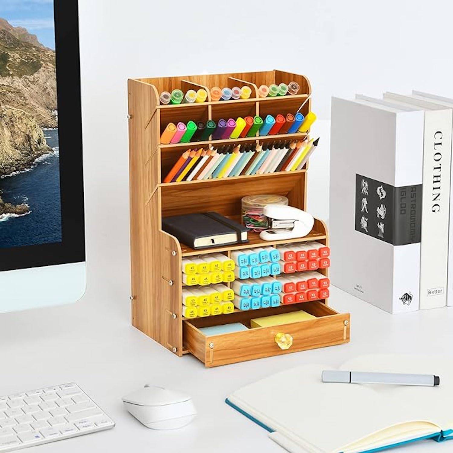 Wooden Pen Organizer 7