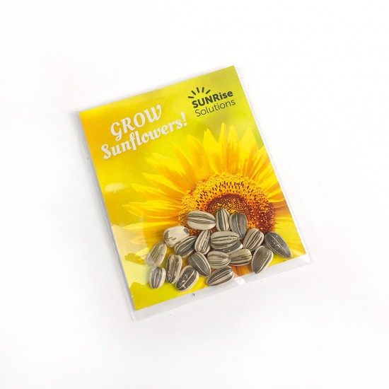 Single Sided Sunflower Seed Packets 3