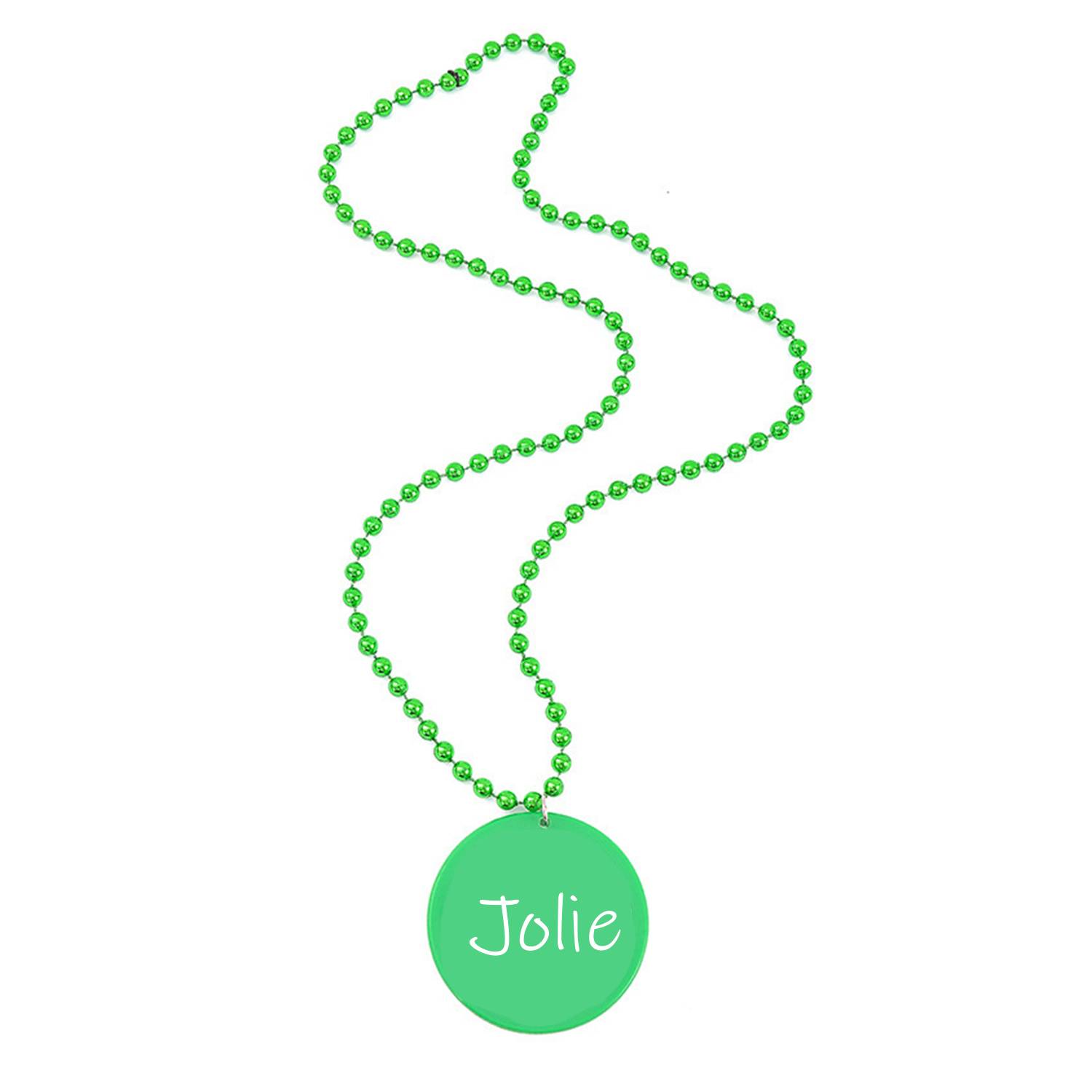 Paint bead necklace 3