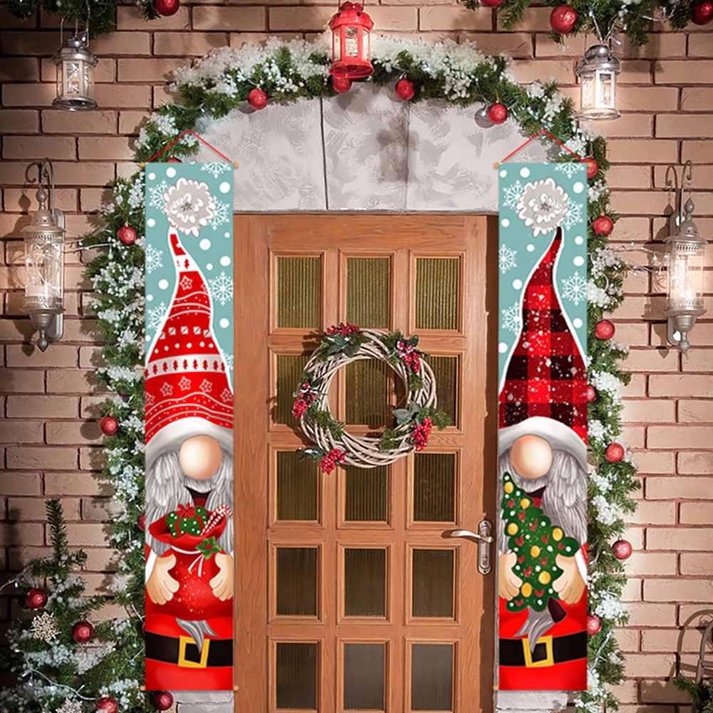 Christmas No Face Man Door Hanger, promotional household item with logo imprint 2