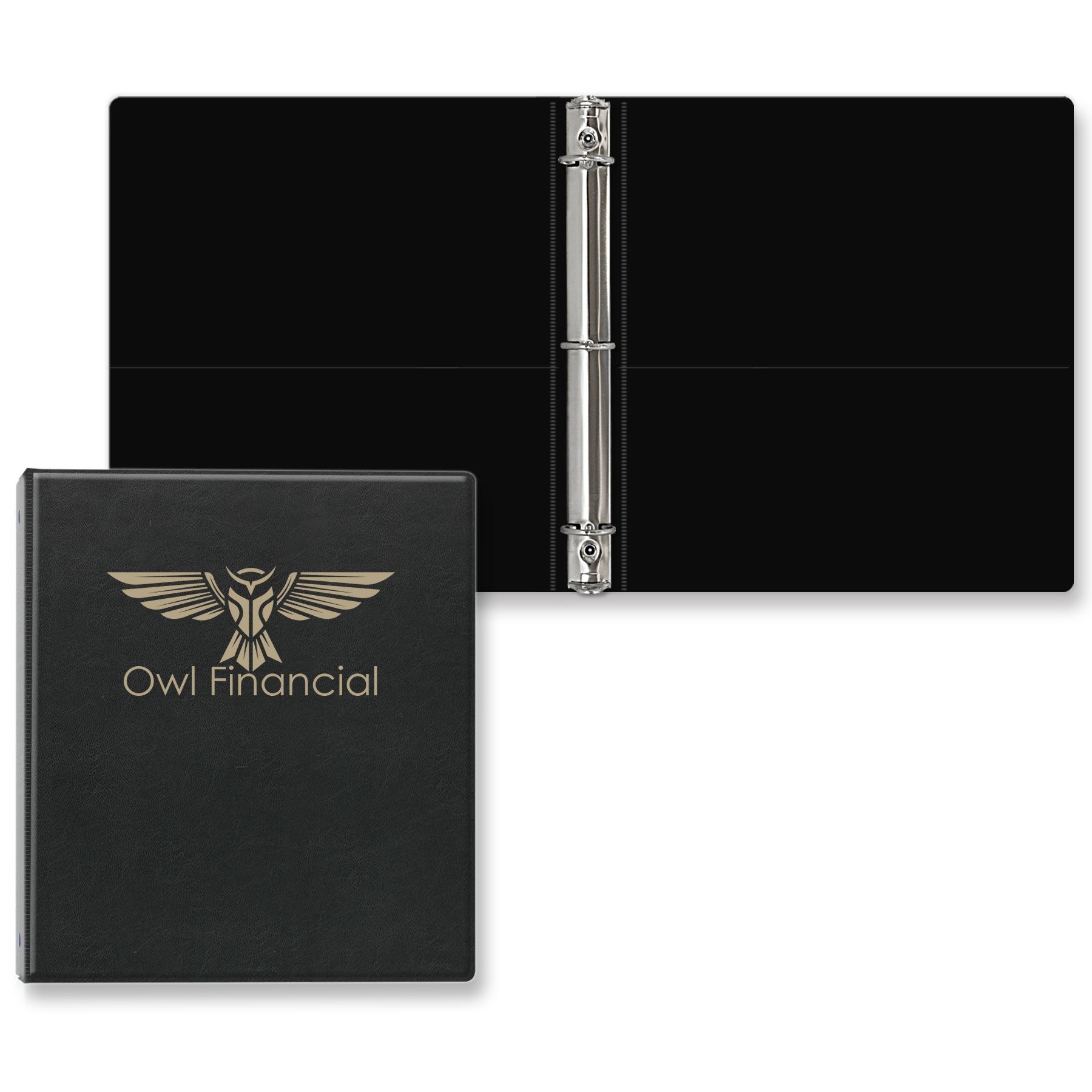 1" Signature Round Ring Binder 2